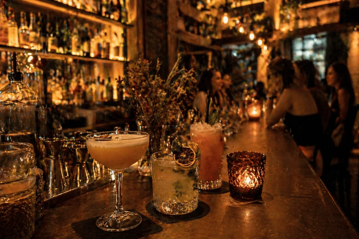 Coctelería en Gràcia para acabar la despedida de soltera en Barcelona