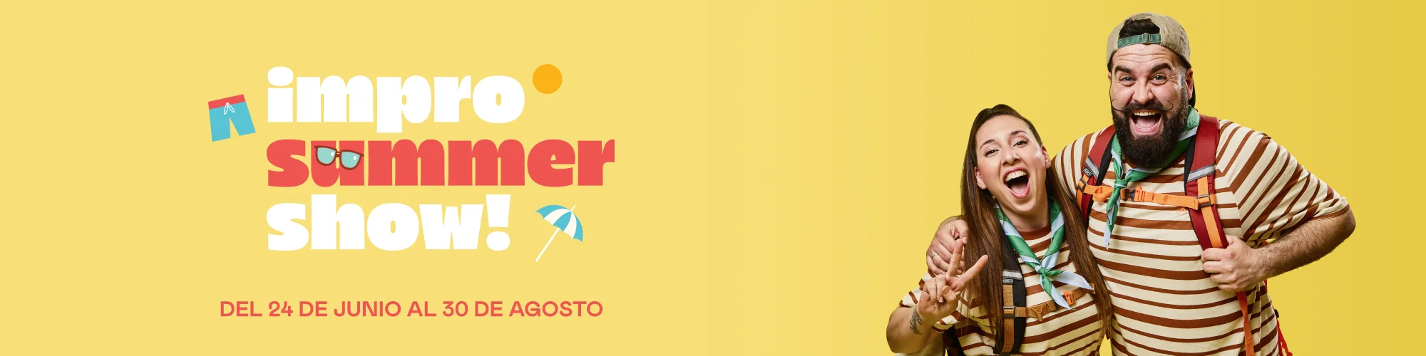 Cartell de l'espectacle Impro Summer Show